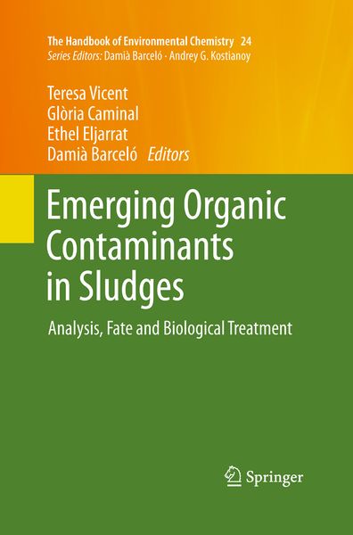 Produktbild: Emerging Organic Contaminants in Sludges