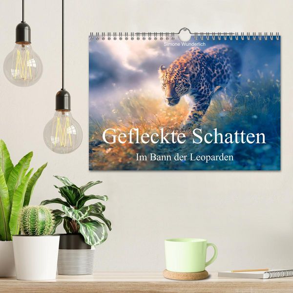 Produktbild: Gefleckte Schatten - Im Bann der Leoparden (Wandkalender 2027 DIN A4 quer), CALVENDO Monatskalender