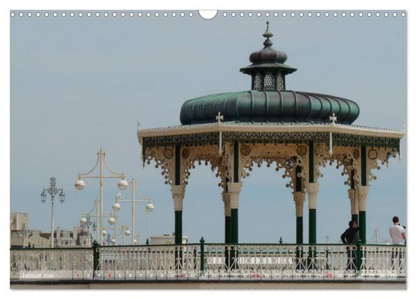 Produktbild: Brighton Pier Bunter Sommer (Wandkalender 2026 DIN A3 quer), CALVENDO Monatskalender