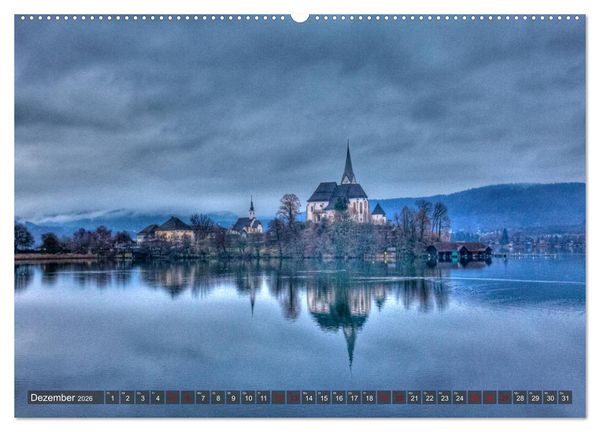 Produktbild: Der W&ouml;rthersee - &Ouml;sterreichs Riviera (Wandkalender 2026 DIN A2 quer), CALVENDO Monatskalender