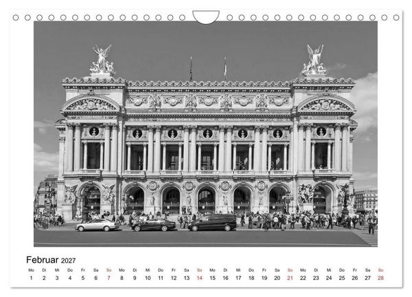 Produktbild: Paris vive la m&eacute;tropole (Wandkalender 2027 DIN A4 quer), CALVENDO Monatskalender