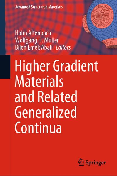 Produktbild: Higher Gradient Materials and Related Generalized Continua