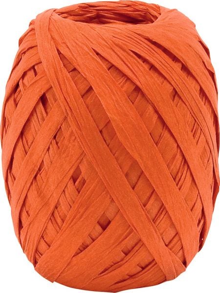 Produktbild: GOLDINA Bast Paper Raffia, orange