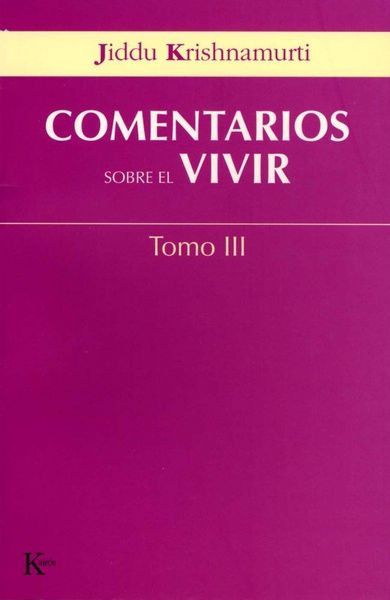 Produktbild: Comentarios Del Vivir. Iii