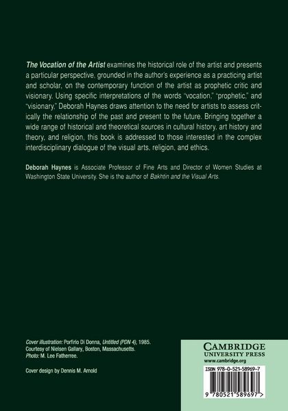 Produktbild: The Vocation of the Artist