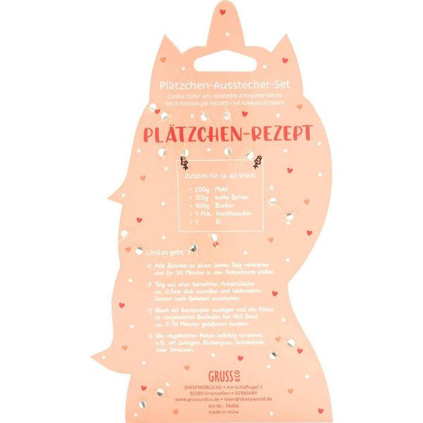 Produktbild: Ausstecher Set Kinder "Einhorn"