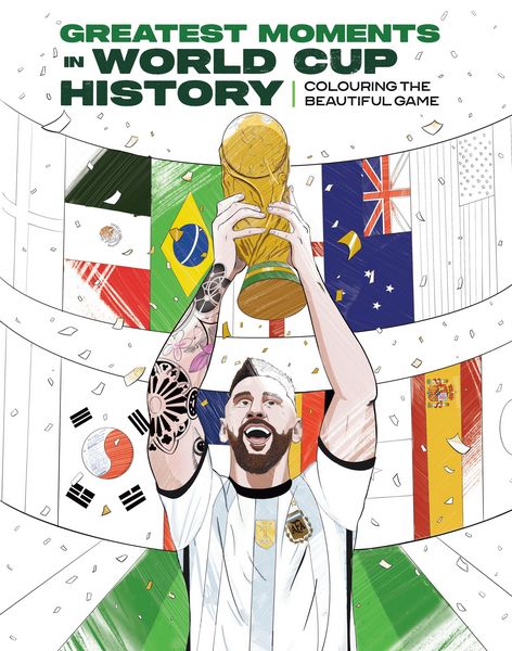 Produktbild: The Unofficial Greatest Moments in World Cup History: Coloring The Beautiful Game