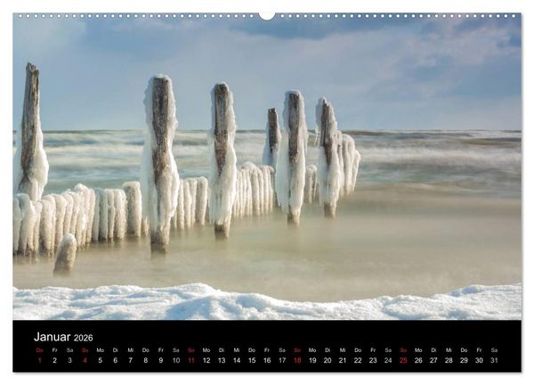 Produktbild: wonderful moments - R&uuml;gen 2026 (Wandkalender 2026 DIN A2 quer), CALVENDO Monatskalender