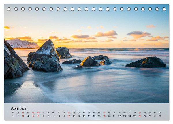 Produktbild: Skandinavischer Traum (Tischkalender 2026 DIN A5 quer), CALVENDO Monatskalender