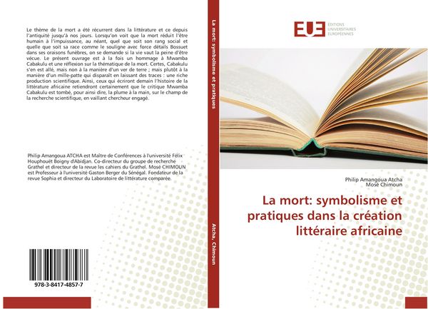 Produktbild: La mort: symbolisme et pratiques dans la cr&eacute;ation litt&eacute;raire africaine