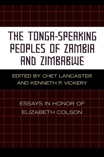Produktbild: Tonga-Speaking Peoples of Zambia and Zimbabwe