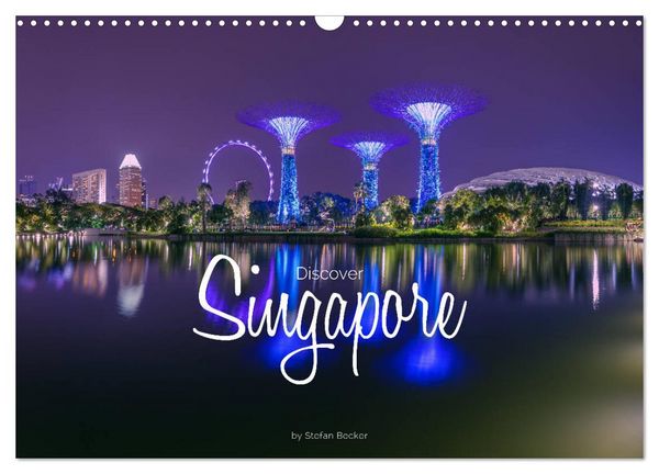 Produktbild: Discover Singapore (Wall Calendar 2026 DIN A3 landscape), CALVENDO 12 Month Wall Calendar