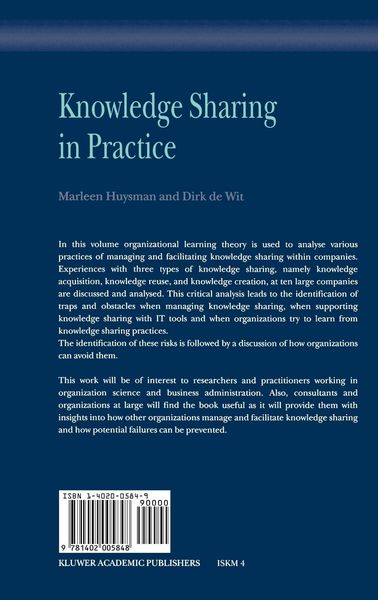 Produktbild: Knowledge Sharing in Practice