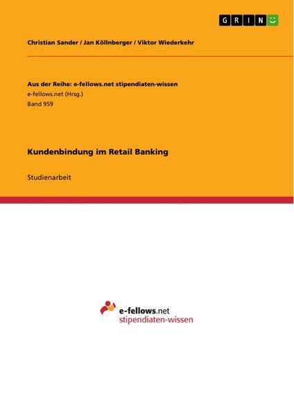 Produktbild: Kundenbindung im Retail Banking