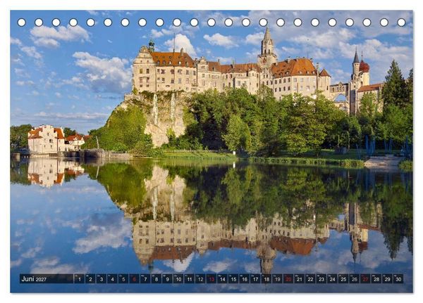 Produktbild: Kulturlandschaft Obere Donau (Tischkalender 2027 DIN A5 quer), CALVENDO Monatskalender