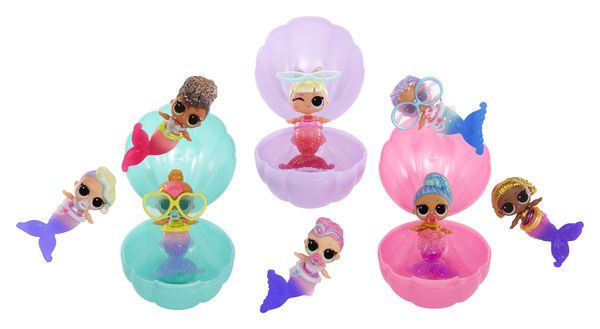 Produktbild: L.O.L. Surprise Mermaids! Baby Sisters Asst in PDQ