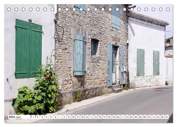Produktbild: &Icirc;le de R&eacute; (Tischkalender 2026 DIN A5 quer), CALVENDO Monatskalender