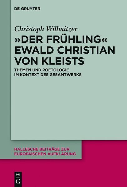 Produktbild: "Der Frühling" Ewald Christian von Kleists