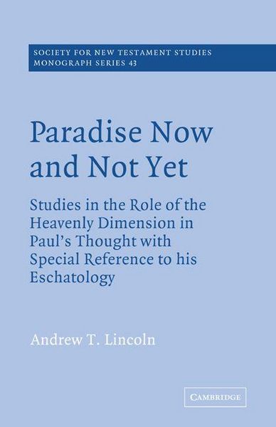 Produktbild: Paradise Now and Not Yet