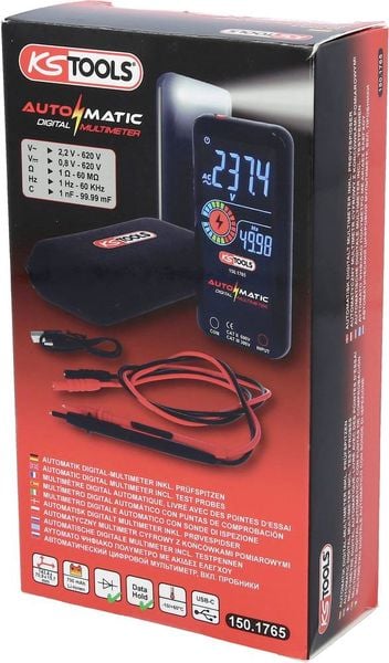 Produktbild: KS Tools 150.1765 Hand-Multimeter