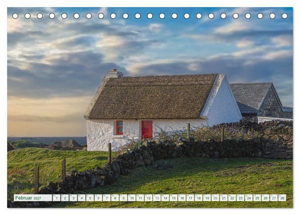 Produktbild: Irland - Unterwegs auf dem Wild Altantic Way (Tischkalender 2027 DIN A5 quer), CALVENDO Monatskalender