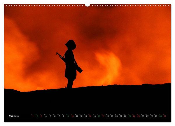 Produktbild: Vulkane &Auml;thiopiens - Erta Ale und Dallol (Wandkalender 2026 DIN A2 quer), CALVENDO Monatskalender