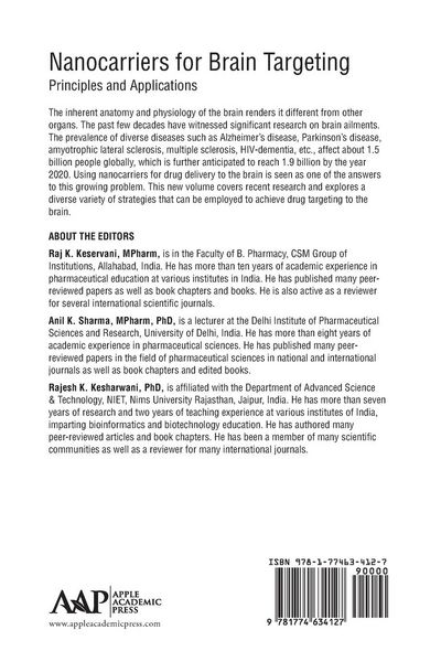 Produktbild: Nanocarriers for Brain Targeting