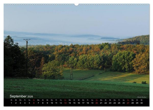 Produktbild: Kreis Siegen-Wittgenstein (Wandkalender 2026 DIN A2 quer), CALVENDO Monatskalender