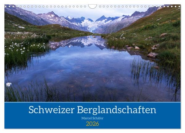 Produktbild: Schweizer Berglandschaften (Wandkalender 2026 DIN A3 quer), CALVENDO Monatskalender