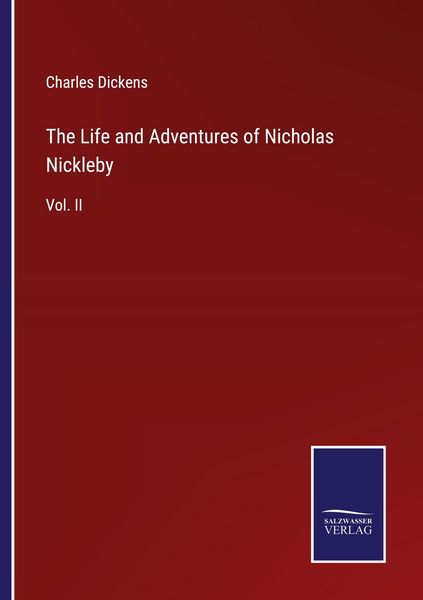 Produktbild: The Life and Adventures of Nicholas Nickleby