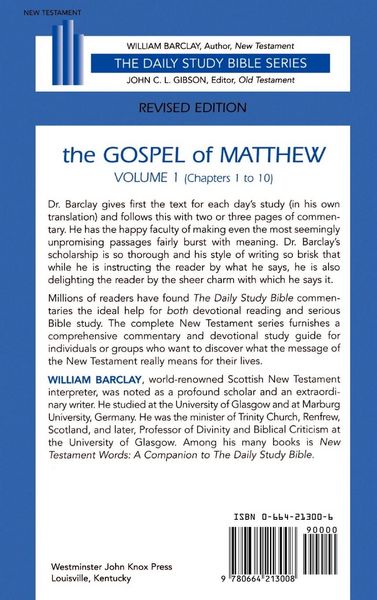 Produktbild: The Gospel of Matthew