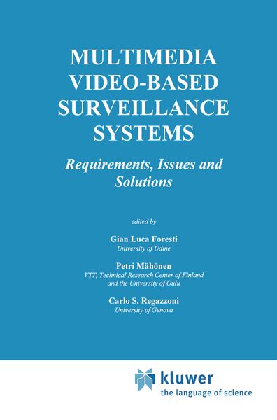 Produktbild: Multimedia Video-Based Surveillance Systems