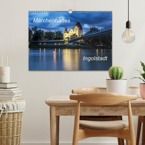 Produktbild: M&auml;rchenhaftes Ingolstadt (Wandkalender 2026 DIN A3 quer), CALVENDO Monatskalender
