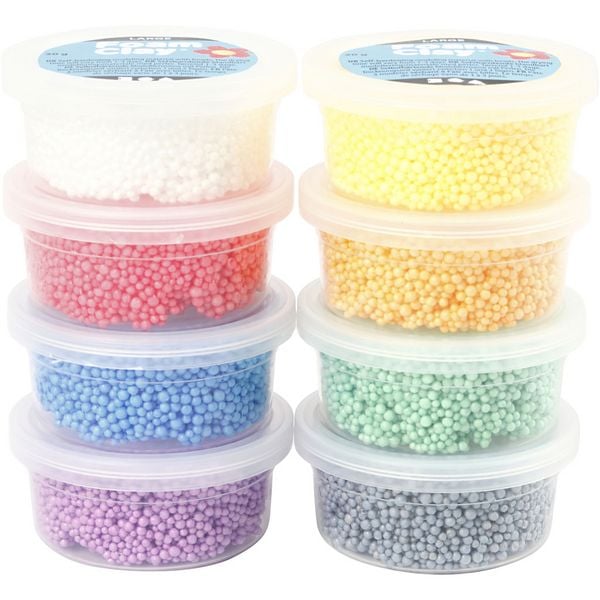 Produktbild: Creativ Company Foam Clay Large, sortierte Farben, 8x20 g