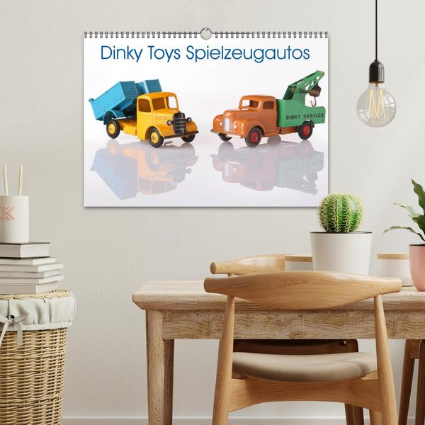 Produktbild: Dinky Toys Spielzeugautos (Wandkalender 2025 DIN A3 quer), CALVENDO Monatskalender