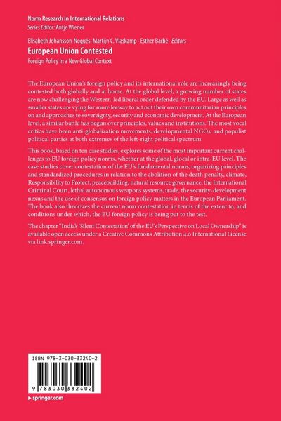 Produktbild: European Union Contested
