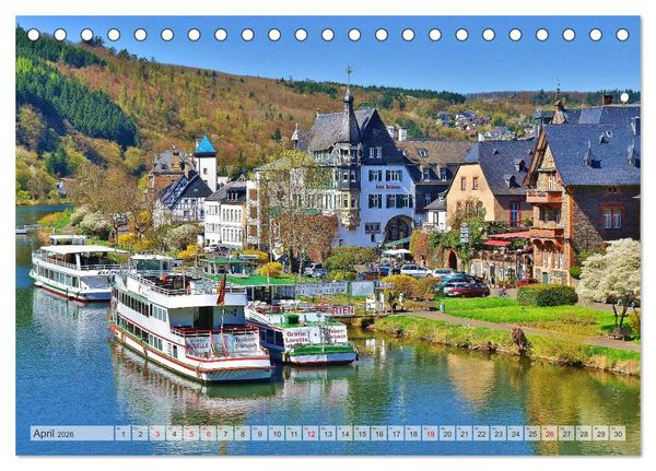 Produktbild: Bildsch&ouml;n - Die Mosel (Tischkalender 2026 DIN A5 quer), CALVENDO Monatskalender