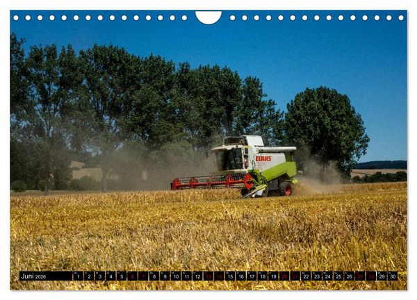 Produktbild: Landtechnik 2026 (Wandkalender 2026 DIN A4 quer), CALVENDO Monatskalender