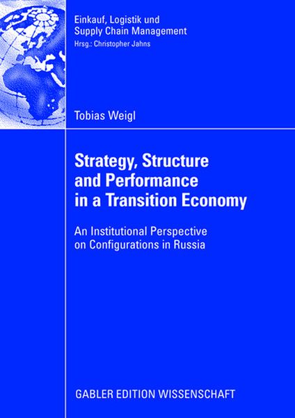 Produktbild: Strategy, Structure and Performance in a Transition Economy
