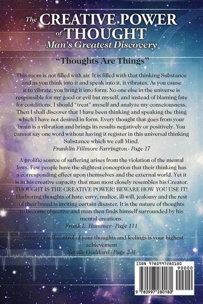 Produktbild: The Creative Power of Thought, Man's Greatest Discovery