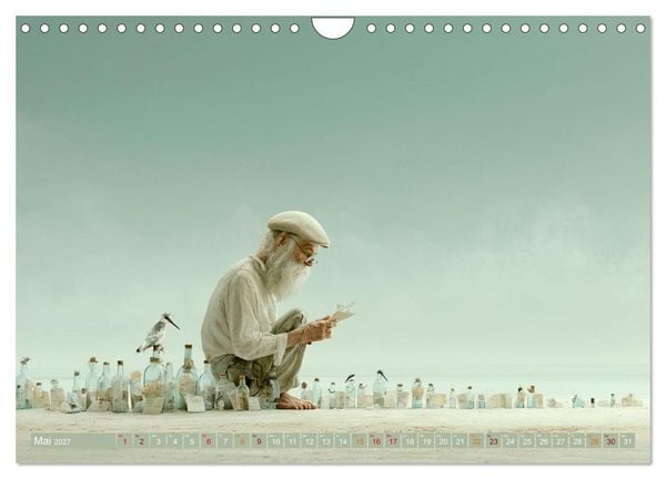 Produktbild: Wo das Meer Geschichten tr&auml;umt (Wandkalender 2027 DIN A4 quer), CALVENDO Monatskalender