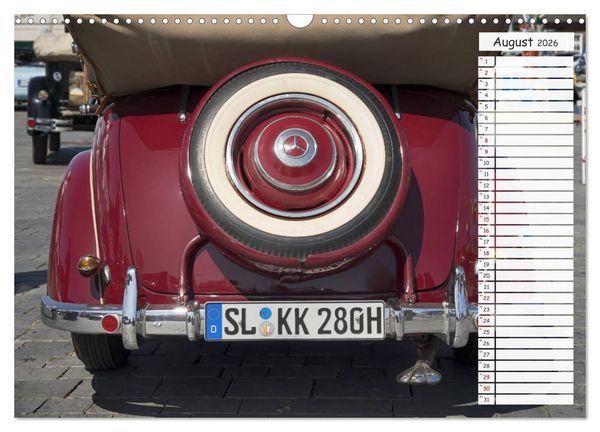 Produktbild: Mercedes Benz 170 Cabriolet (Wandkalender 2026 DIN A3 quer), CALVENDO Monatskalender