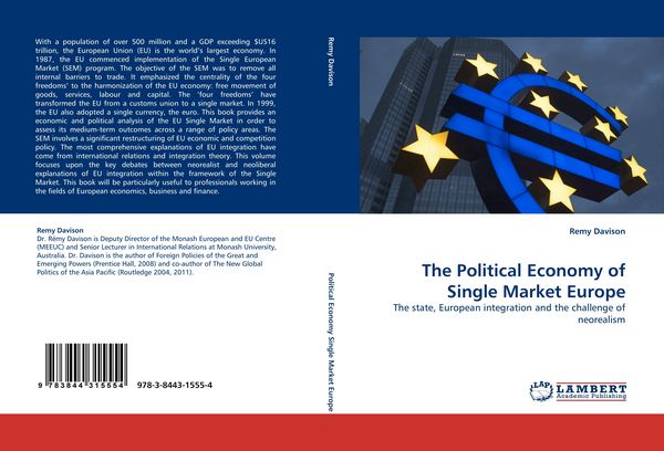 Produktbild: The Political Economy of Single Market Europe
