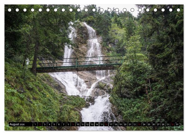 Produktbild: Allg&auml;u - Natur pur (Tischkalender 2026 DIN A5 quer), CALVENDO Monatskalender