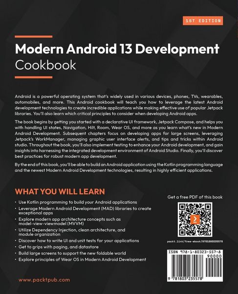 Produktbild: Modern Android 13 Development Cookbook