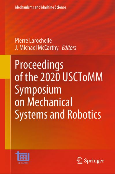 Produktbild: Proceedings of the 2020 USCToMM Symposium on Mechanical Systems and Robotics