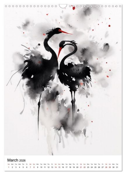 Produktbild: Zen Serenity (Wall Calendar 2026 DIN A3 portrait), CALVENDO 12 Month Wall Calendar