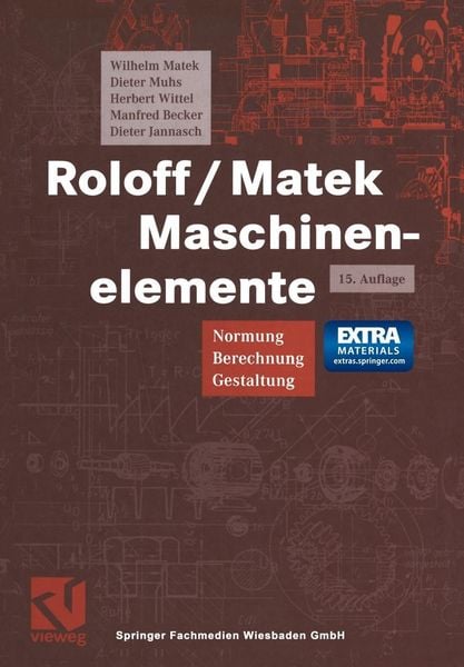 Roloff/Matek Maschinenelemente von Wilhelm Matek - eBook | Thalia