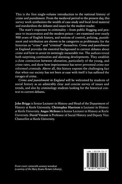 Produktbild: Crime And Punishment In England