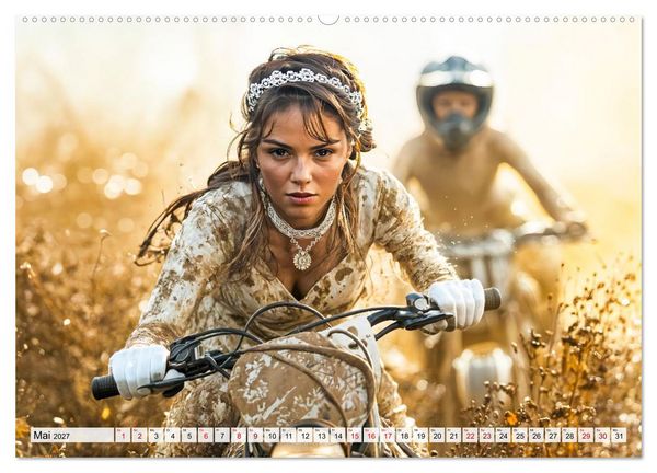 Produktbild: Trash The Dress - Brautshooting mit Action (Wandkalender 2027 DIN A2 quer), CALVENDO Monatskalender